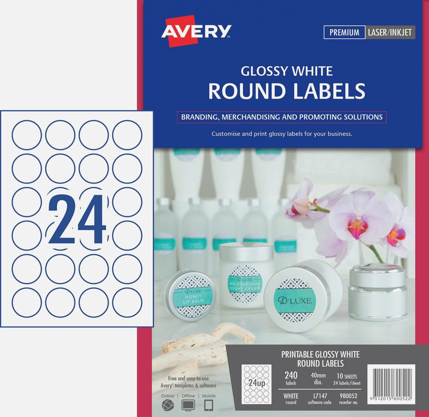 Lip Balm Label Template Avery is Round Lip Balm Label Template