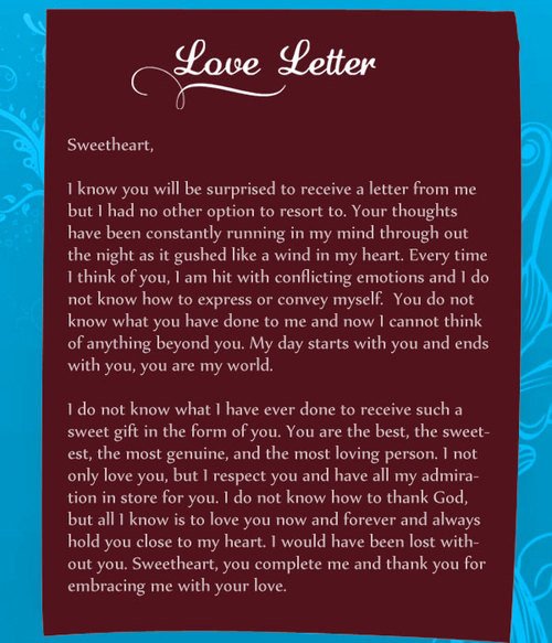Love Letter to Girlfriend Penning Down Love Letters to Girlfriend Can Serve All