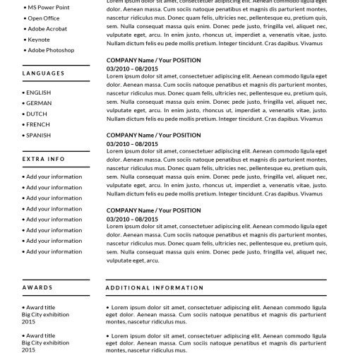 Mac Pages Resume Templates Resume Templates for Mac Word &amp; Apple Pages Instant