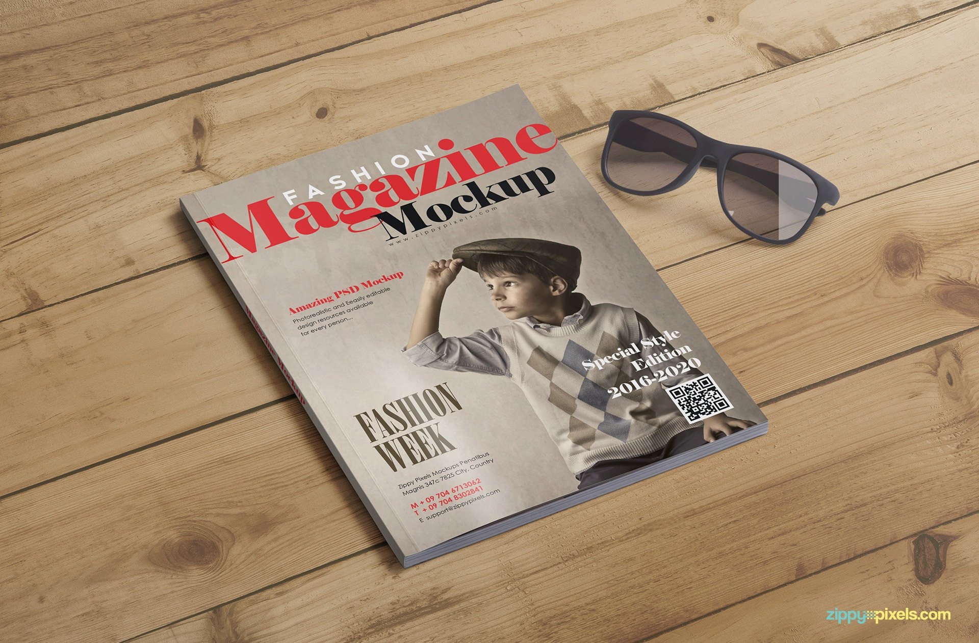 Magazine Cover Mockup Free Magazine Cover Mockups &amp; Inner Page Mockups