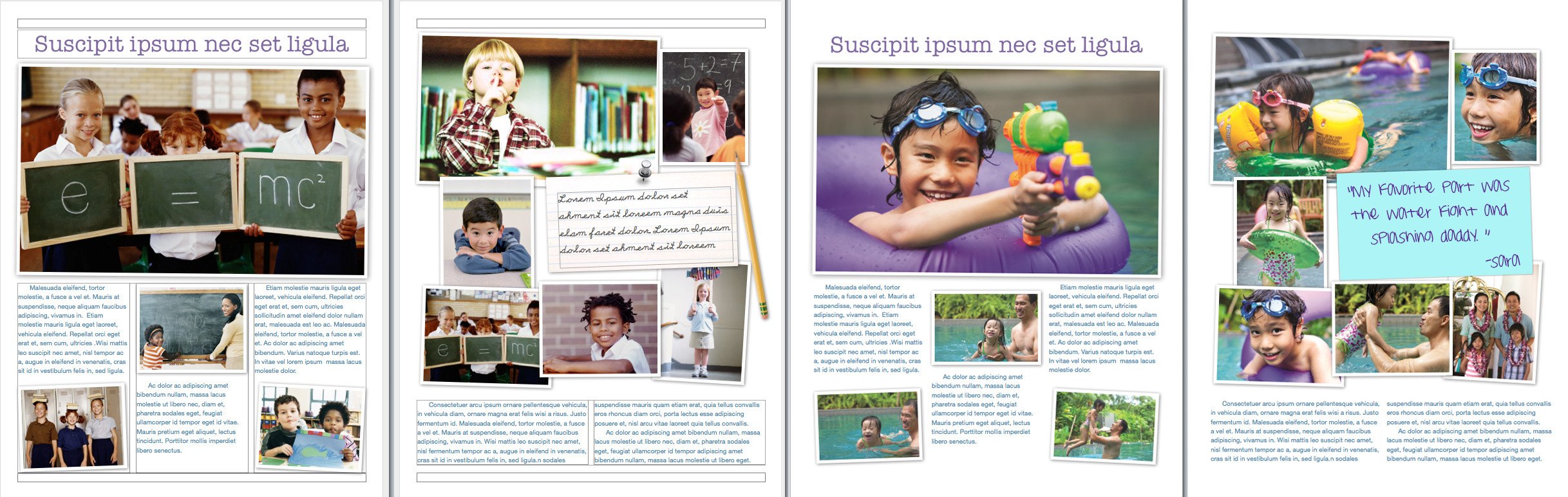 Magazine Template for Microsoft Word Eternalize Summer Memories with Your Own Magazine