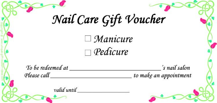 Mani Pedi Gift Certificate Template Gift Ideas for Mom A Recharge Gift Kit for the Worn Out Mom