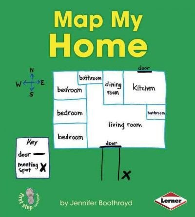 Map Key Template Teaches Young Readers How to Create A Basic Map Of their