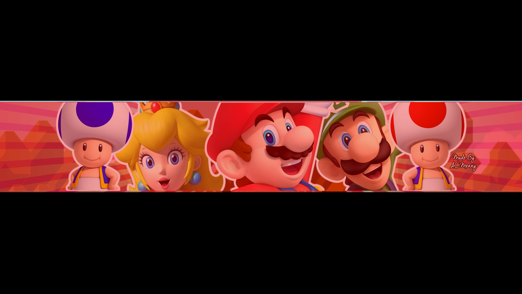 Mario Youtube Banner Free Super Mario Bannner by Acmenny On Deviantart