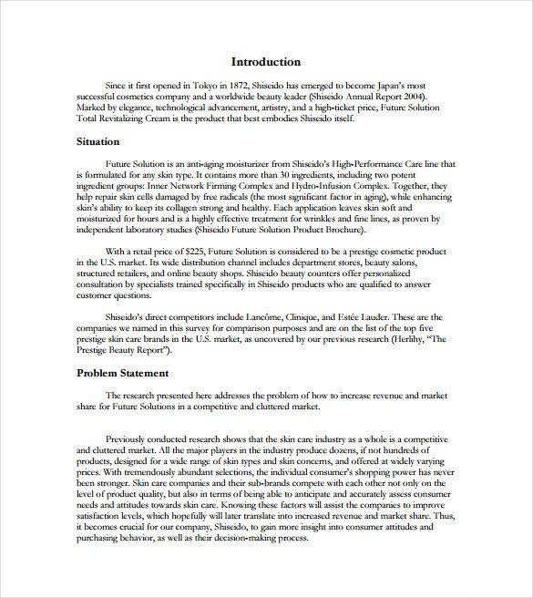Market Research Report Template 26 Marketing Report Templates Word Pdf Pages Docs