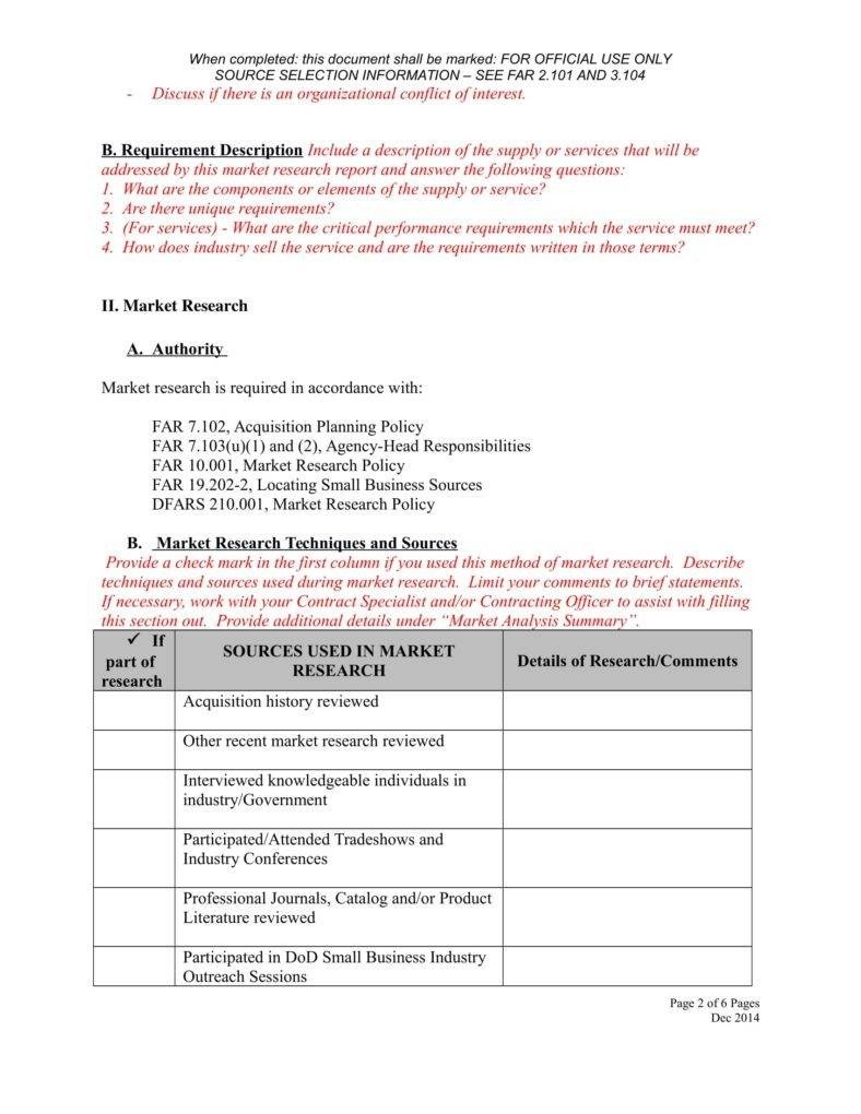 Market Research Report Template 9 Business Reports Template Docs Word Pages