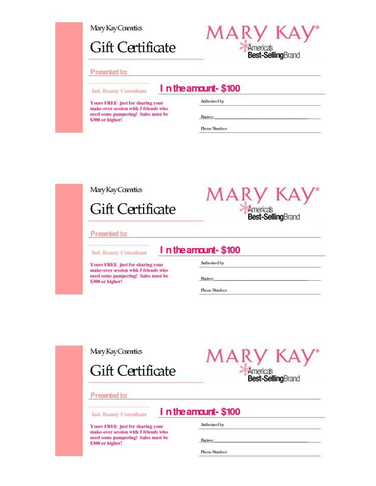 Mary Kay Gift Certificates Pdf 37 Best Images About Mary Kay Gift Certificates On