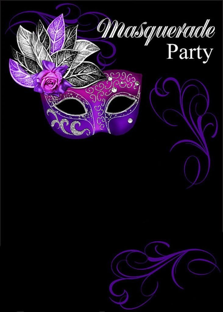 Masquerade Invitations Template Free Best 25 Masquerade Invitations Ideas On Pinterest