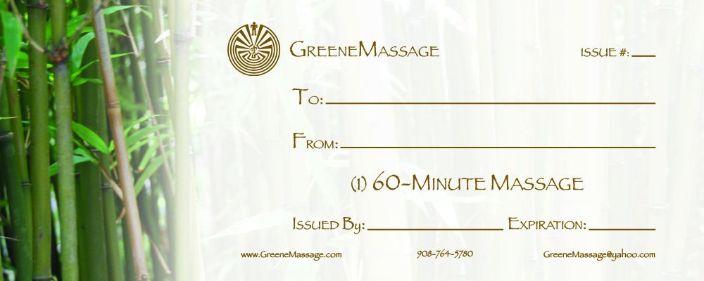 Massage Gift Certificate Template Massage Gift Certificate Templates