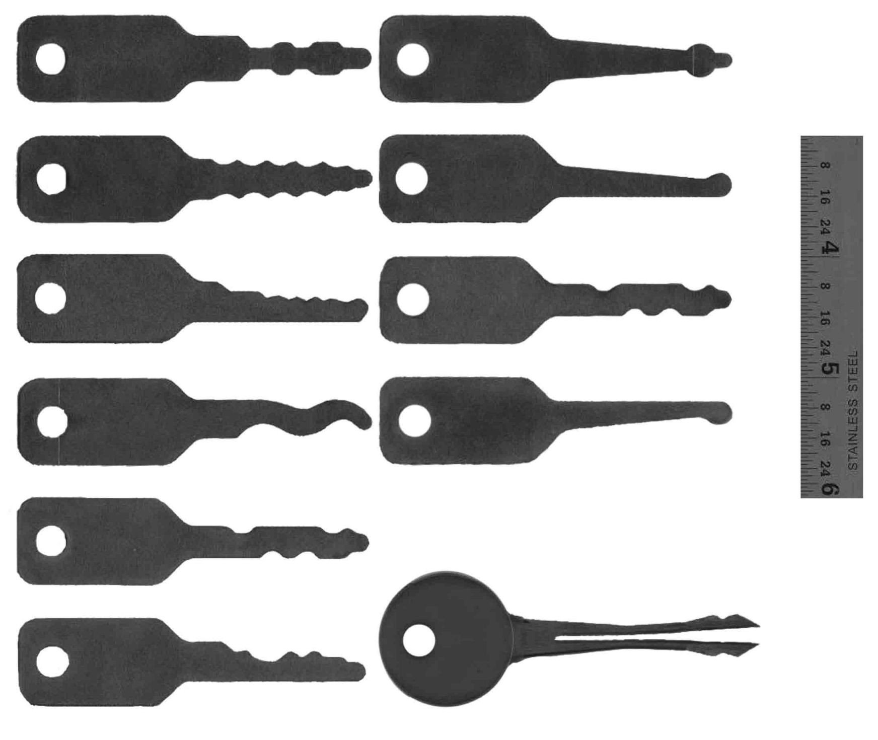 Master Lock Bump Key Template Pick Templates Bosnianbill S Locklab