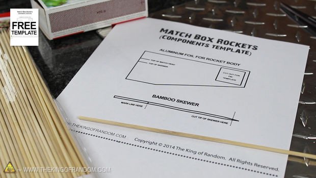 Matchbox Rockets Template How to Make A Matchbox Rocket Launching Kit