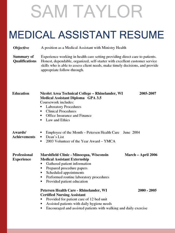 Medical assistant Resume Templates How to Write A Medical assistant Resume In 2016