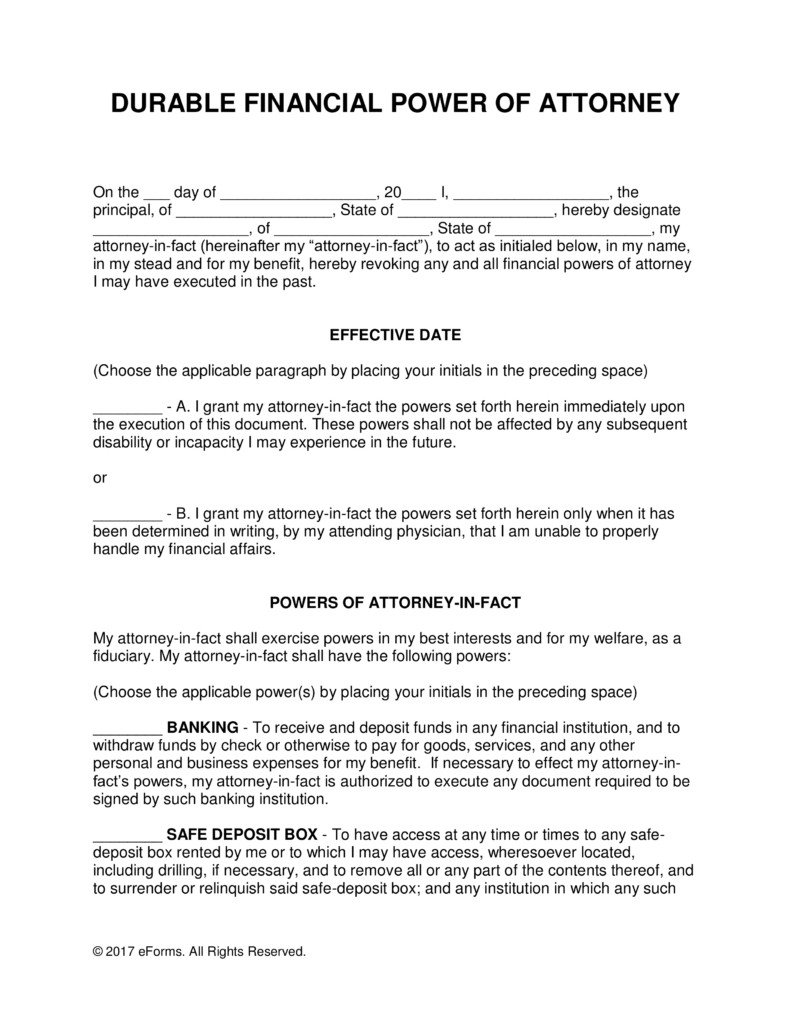 Medical Power Of attorney Template Medical Power attorney Template 2018