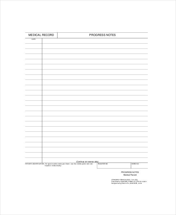 Medical Progress Notes Template Dap Progress Notes Examples Templates Resume Examples