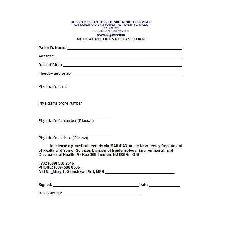 Medical Release form Template 30 Medical Release form Templates Template Lab