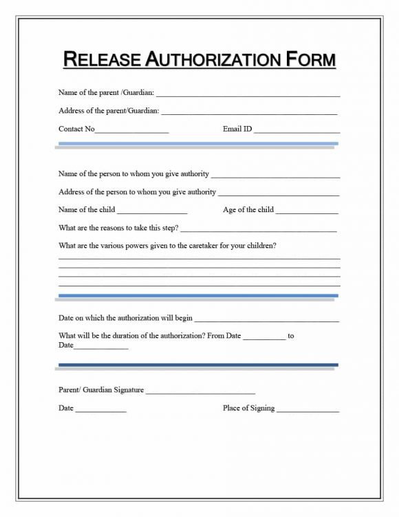 Medical Release form Templates 40 Medical Records Release form Release Of Information