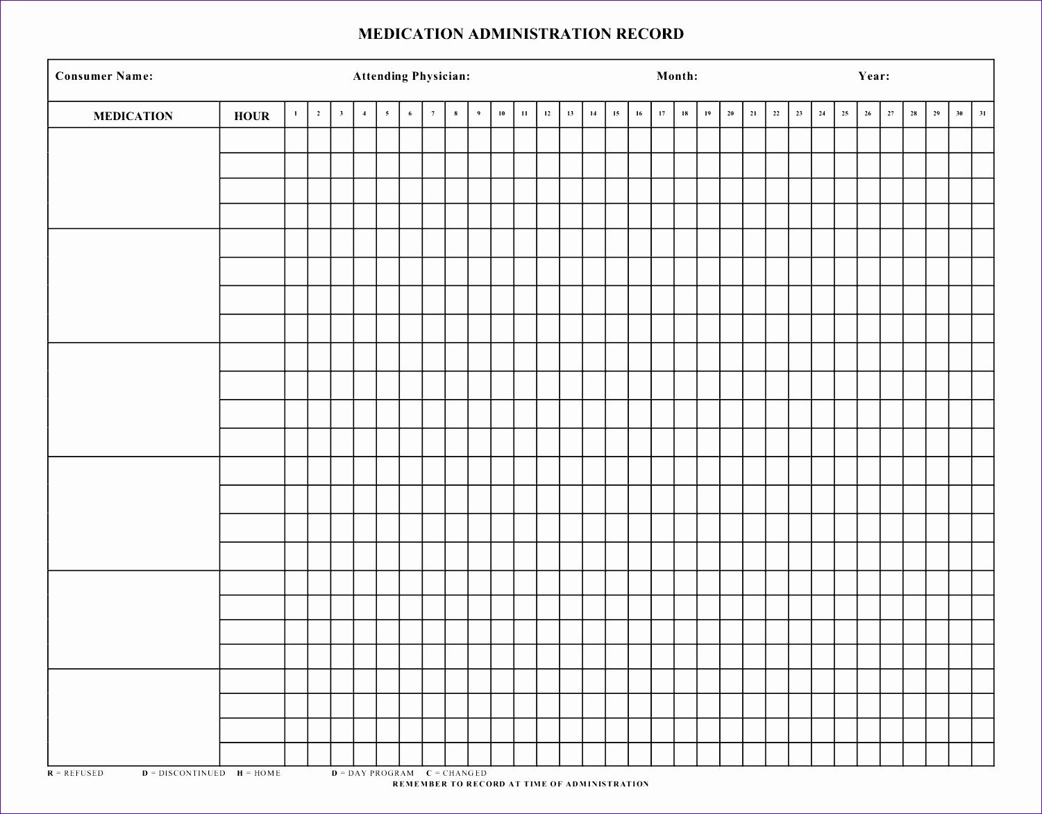 Medication Administration Record Template Pdf 6 Swim Lane Diagram Template Excel Exceltemplates