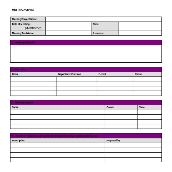 Meeting Minutes Template Word 16 Microsoft Word Minute Templates Free Download