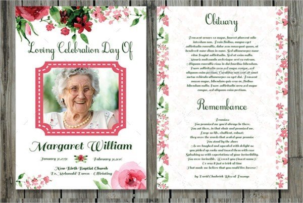 Memorial Card Template Free Download Funeral Prayer Cards Templates Free Download Aashe