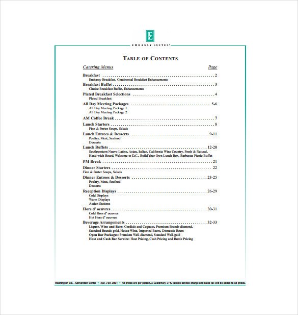 Menu Template Free Download 23 Free Menu Templates Pdf Doc Excel Psd