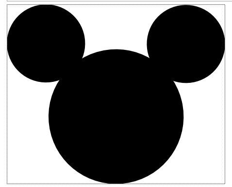 Mickey Mouse Face Template Minnie Mouse Clipart Clipart Suggest