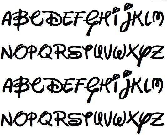 Mickey Mouse Font Free Free Kid Fonts Disney Fonts