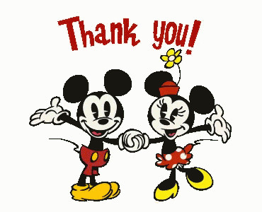 Mickey Mouse Thank You Images Mickey Mouse Minnie Mouse Gif Mickeymouse Minniemouse