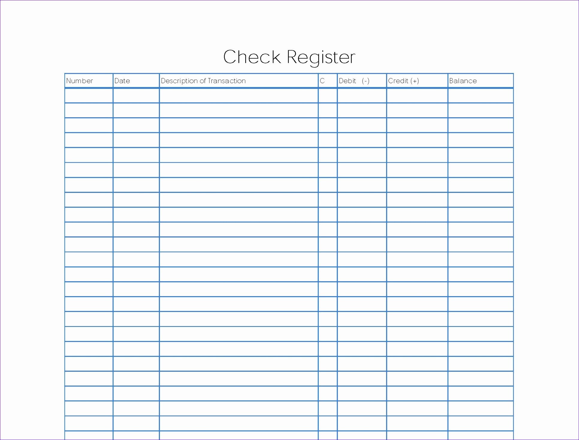 Microsoft Excel Checkbook Template 8 Checkbook Register Template Excel Exceltemplates
