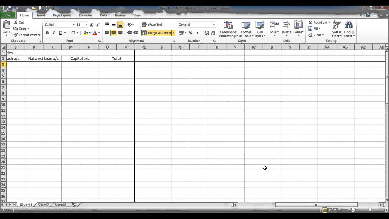Microsoft Excel Spreadsheet Template Create A Bookkeeping Spreadsheet Using Microsoft Excel