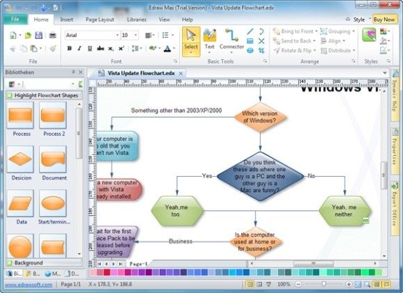 Microsoft Office Flowchart Templates Best Paid and Free Flow Chart Makers