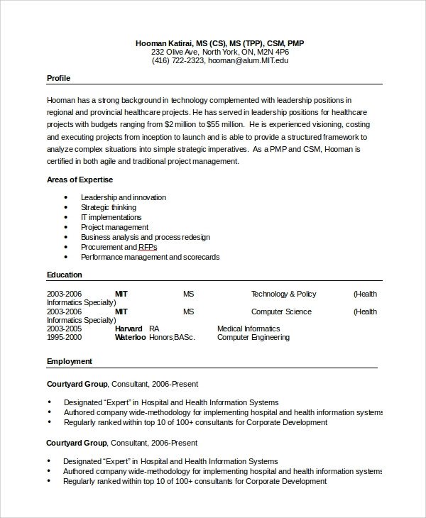 Microsoft Office Templates Resume Sample Word Resume 8 Examples In Pdf Word