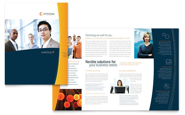 Microsoft Publisher Booklet Templates Free Brochure Template Download Word &amp; Publisher Templates