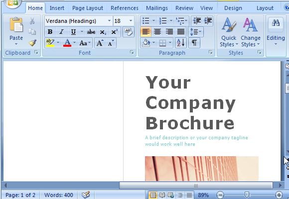 Microsoft Word Brochure Template Free Fice 365 Line Templates