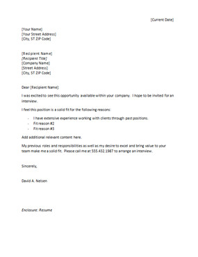 Microsoft Word Cover Letter Template 5 Free Cover Letter Templates Excel Pdf formats