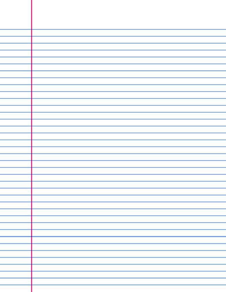 Microsoft Word Lined Paper Template 14 Lined Paper Templates Excel Pdf formats