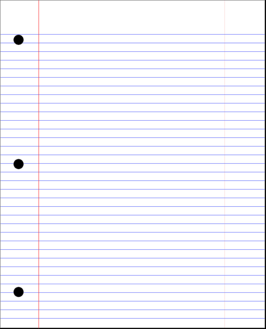 Microsoft Word Lined Paper Template 14 Lined Paper Templates Excel Pdf formats