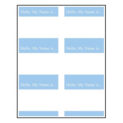 Microsoft Word Name Tag Template Name Tag Template Clipart Best