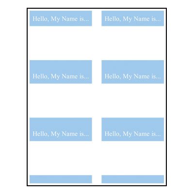 Microsoft Word Name Tag Template Name Tag Template Clipart Best