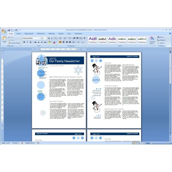 Microsoft Word Newsletter Templates Free Download the top Free Microsoft Word Templates Newsletters