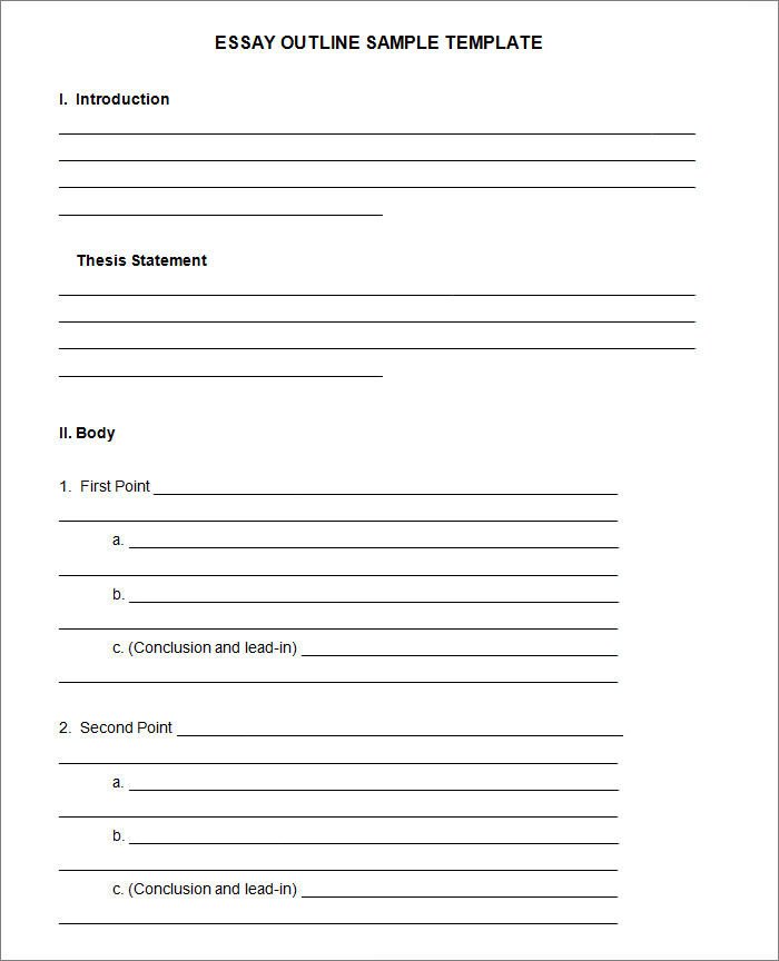 Microsoft Word Outline Template 21 Outline Templates Pdf Doc