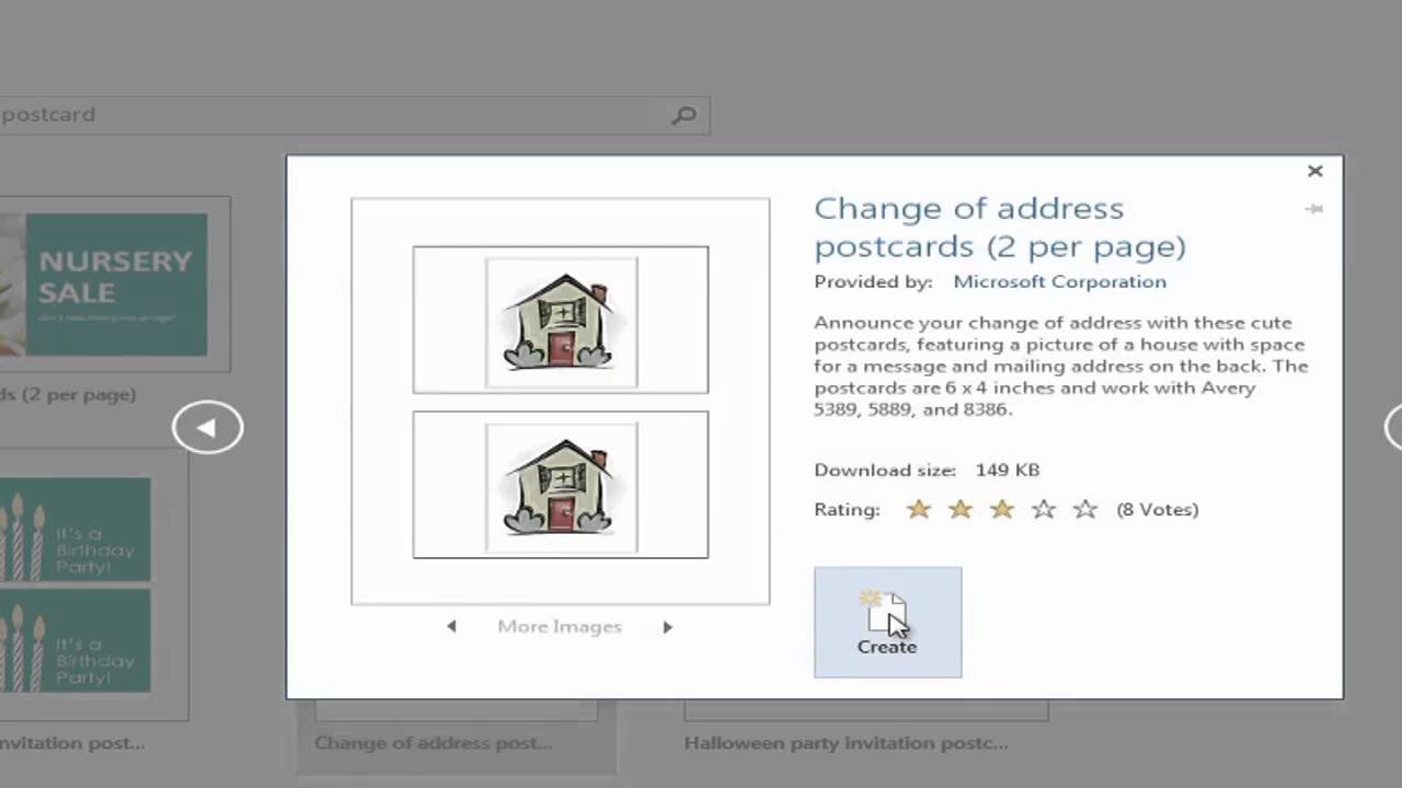 Microsoft Word Postcard Template How to Create Postcards with Microsoft Word Using