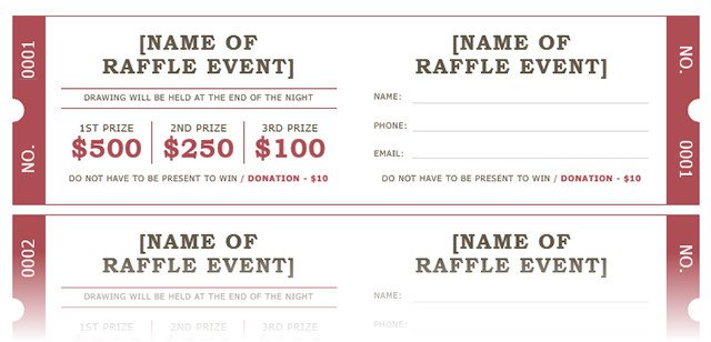 Microsoft Word Raffle Ticket Template How to Get A Free Raffle Ticket Template for Microsoft Word