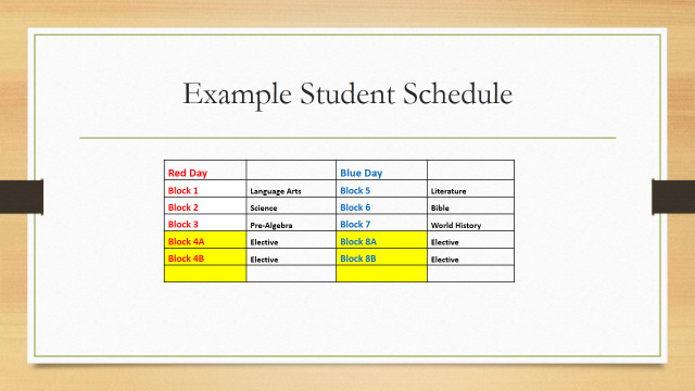 Middle School Schedule Template Quotes About Block Scheduling 26 Quotes