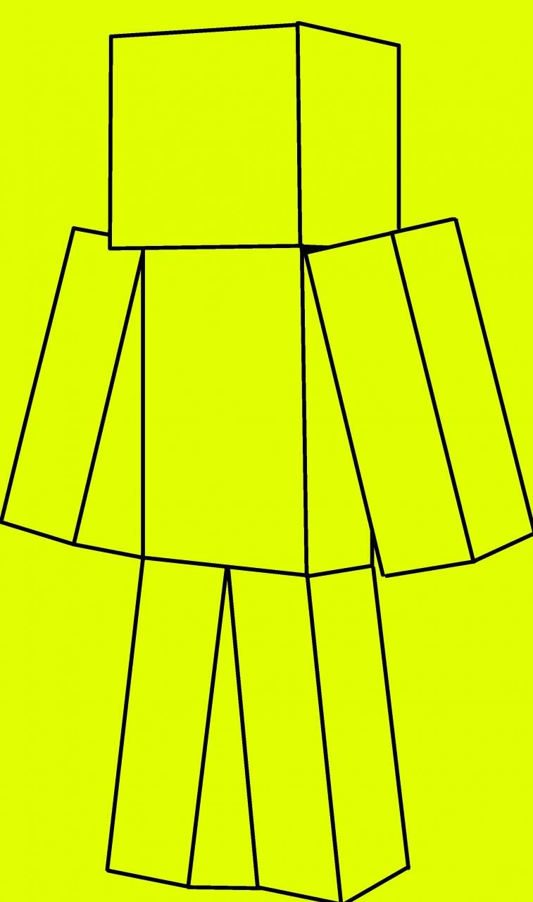Minecraft Avatar Template Basic Minecraft Avatar Template Minecraft Blog