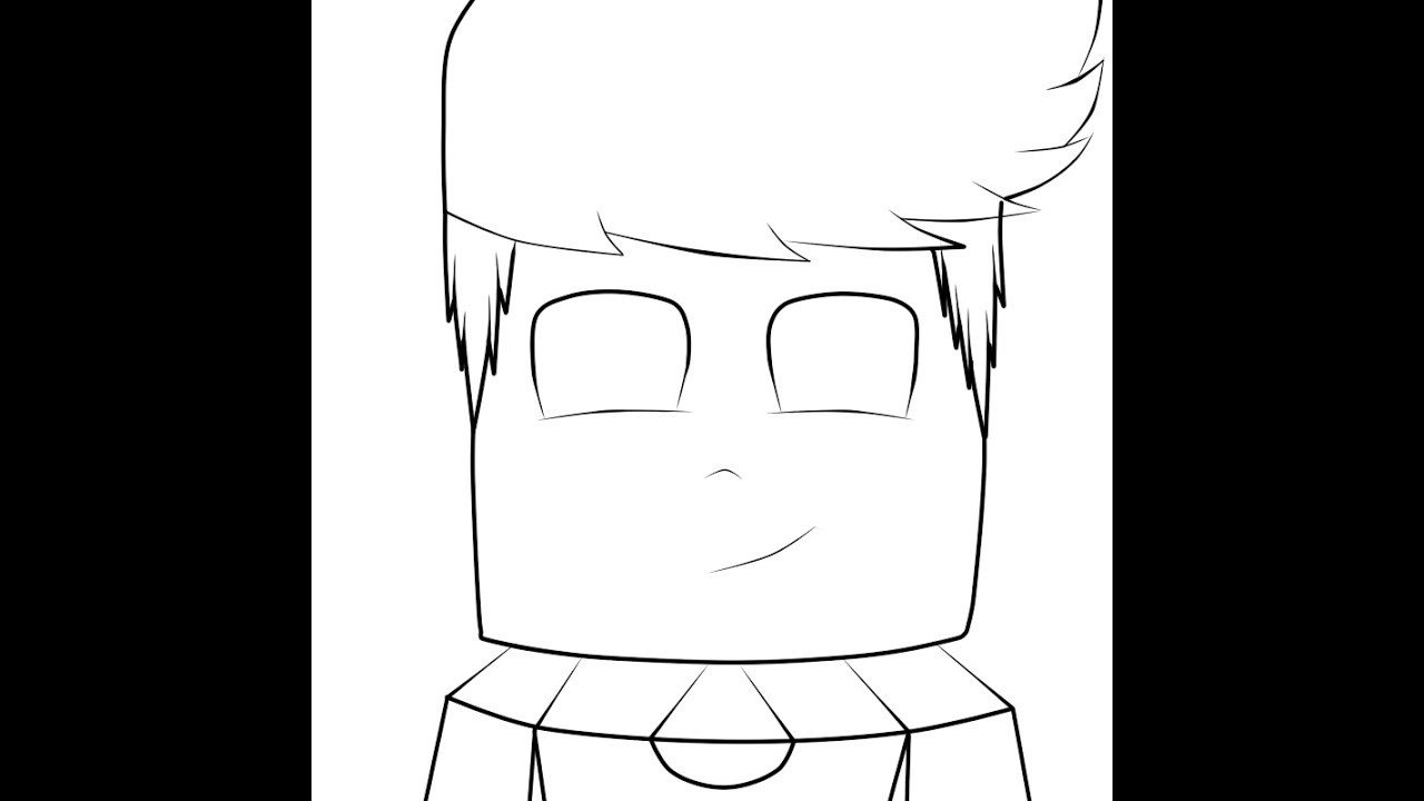 Minecraft Avatar Template Template Avatar Cartoon Bom