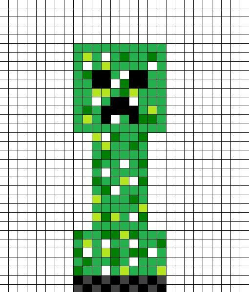 Minecraft Creeper Pattern Printable Minecraft Creeper Pattern by Kakashi Copycat Kun