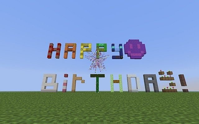 Minecraft Happy Birthday Images Minecraft Happy Birthday Party Ideas