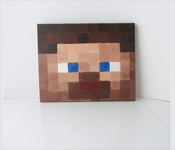 Minecraft Pixel Art Template Maker Minecraft Pixel Art Templates 9 Download Documents In
