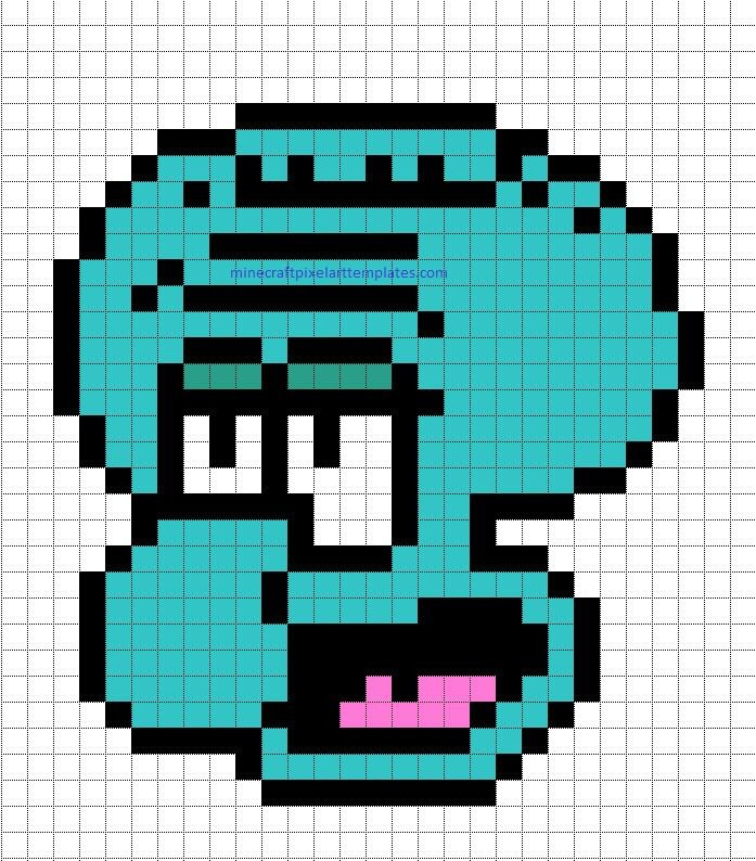 Minecraft Pixel Art Template Maker Pinterest • the World’s Catalog Of Ideas