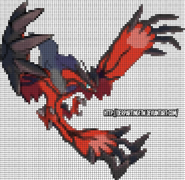 Minecraft Pokemon Pixel Art Grid Like This Pixel Art Visit for More Grids Just Like This